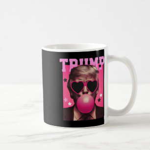 Taza De Café Burbblegs Trump: Navidades de la goma de mascar ro