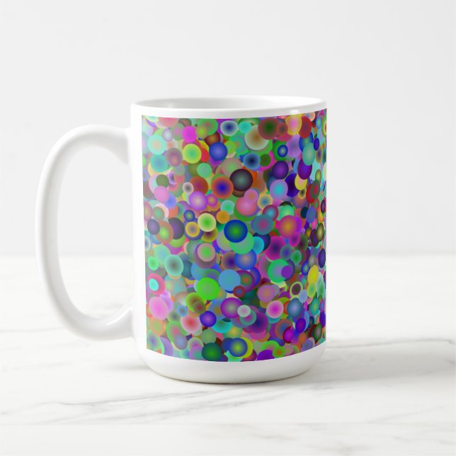 Taza De Café Burbujas 15 oz Mug (Izquierda)