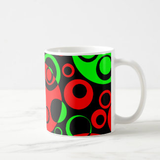 Taza De Café Burbujas abstractas 03