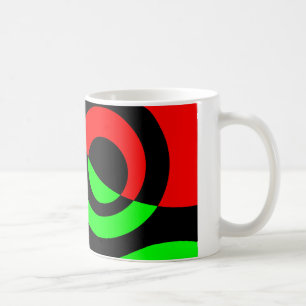 Taza De Café Burbujas abstractas 04