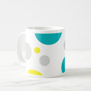 Taza De Café Burbujas coloridas y afortunadas