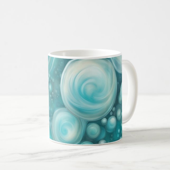 Taza De Café Burbujas de Beluga (Anverso derecho)