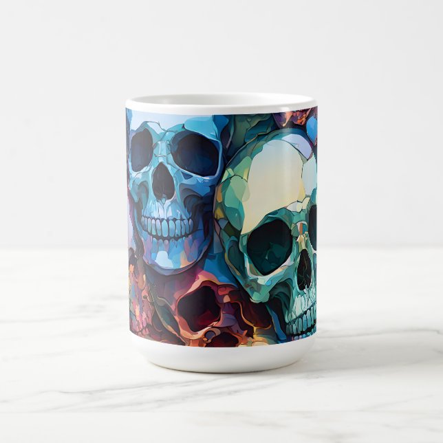 Taza De Café Burbujas Funky (Centro)