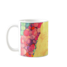 Taza de café Burbujas impresión extra grande