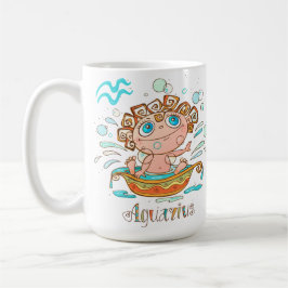 Taza De Café Burbujas infantiles de Cute Aquarius
