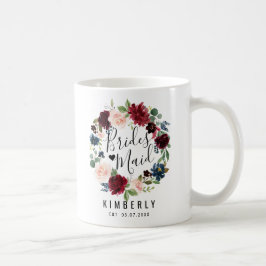 Taza De Café Burgundy Bouquet | Noviaria