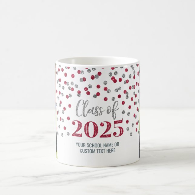 Taza De Café Burgundy Silver Clase de café Mug 2025 (Centro)