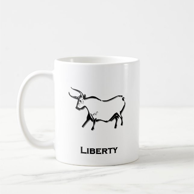 Taza De Café Burll Liberty Black (Izquierda)