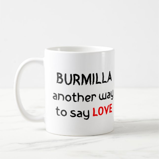 Taza De Café burmilla love coffee mug (Izquierda)