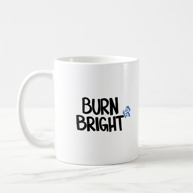 Taza De Café Burn Bright BL Mug (Izquierda)