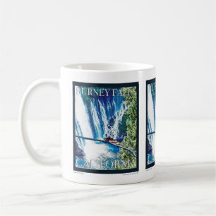 Taza De Café Burney Falls, Poster de CA