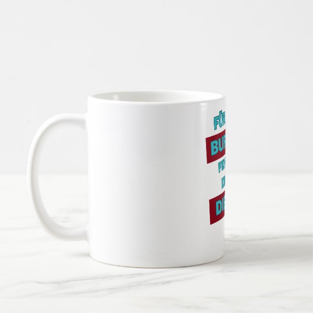 Taza De Café "Burnout is out" (Izquierda)