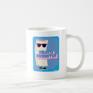 Taza De Café Burrito Neato Eslogan Divertido de Comida Mexicana