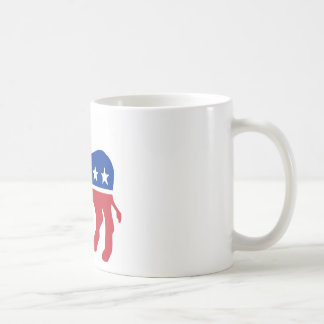 Taza De Café Burro de Demócrata