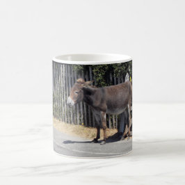 Taza De Café Burro por la puerta