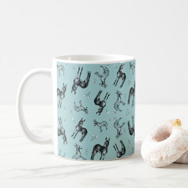Taza De Café Burros y delirios (Con donut)
