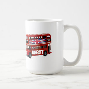 Taza De Café Bus del Brexit en Gran Bretaña