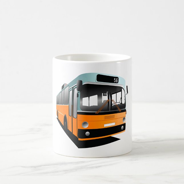 Taza De Café Bus naranja (Subido por el creador)