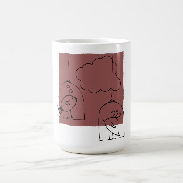 Taza De Café Buscando libertad (Centro)