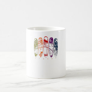 Taza De Café Buscando ondas