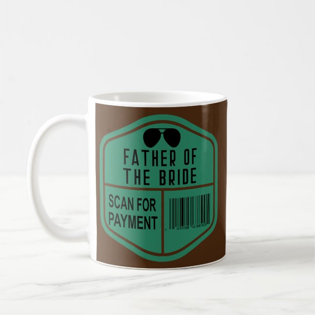 Taza De Café Buscar al padre de pago del Boda de la novia (Izquierda)