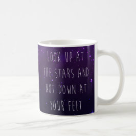 Taza De Café Buscar La Cita Motivacional De Las Estrellas