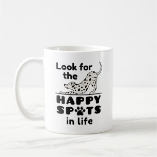 Taza De Café Buscar los lugares felices en la vida de perro dál
