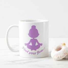 Taza De Café Buscar tu filtro de flujo (púrpura)