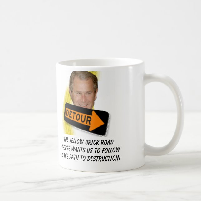 Taza De Café Bush en la onza (Derecha)