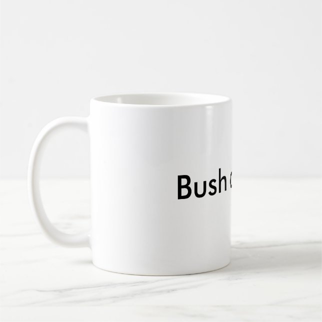 Taza De Café Bush hizo 9/11 (Izquierda)