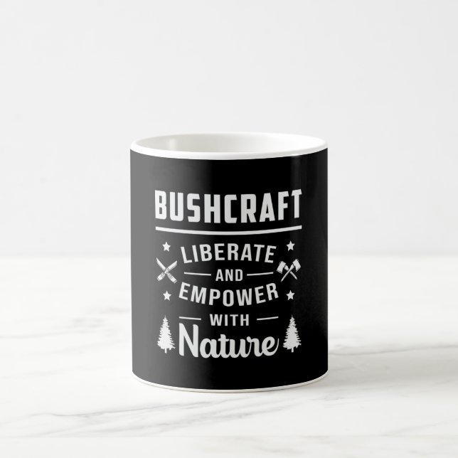 Taza De Café Bushcraft Apocalypse Survival Outdoor Funny Gift (Centro)