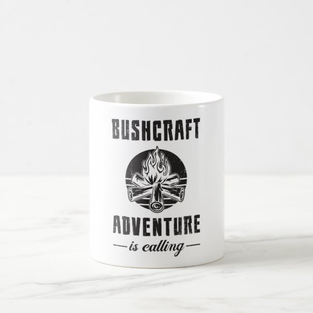 Taza De Café Bushcraft Bushcraft Survival Outdoor Gift Idea (Centro)