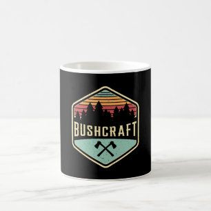 Taza De Café Bushcraft Retro Sobreviviente de supervivencia Bus