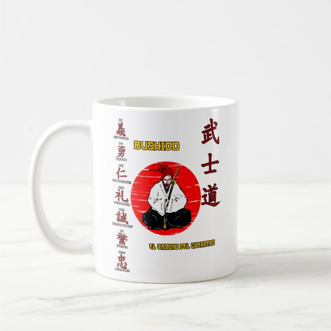 Taza De Café Bushido - The Wai of the Warrior (Izquierda)