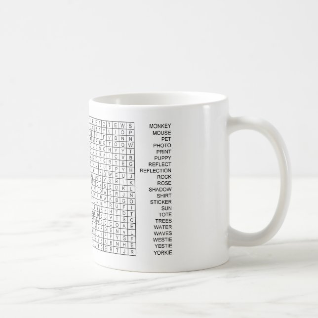 Taza De Café Búsqueda de la palabra de ICBIMProducts (Derecha)
