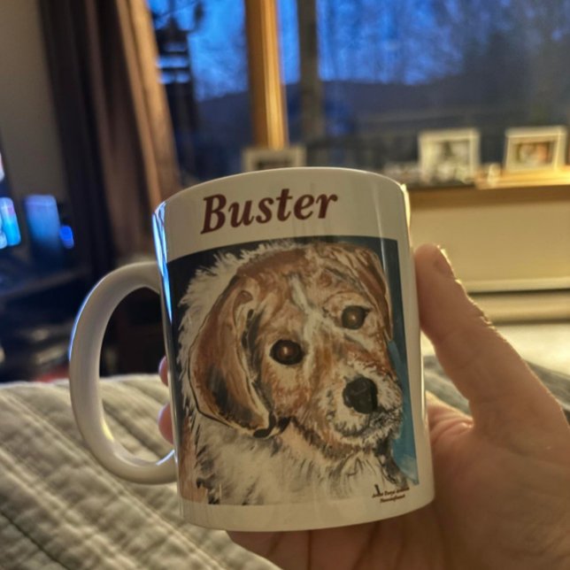 Taza De Café Buster The Beagle (Subido por el creador)