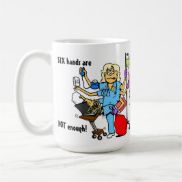 Taza De Café Busy Nurse Mug