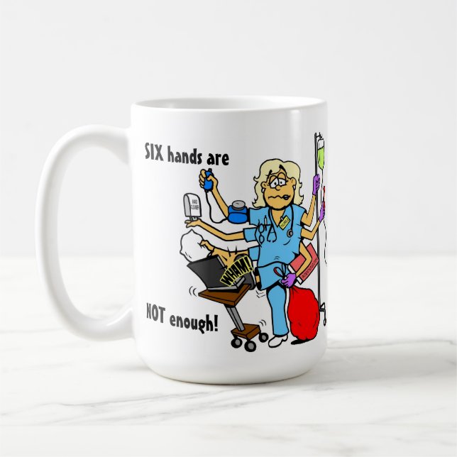 Taza De Café Busy Nurse Mug (Izquierda)