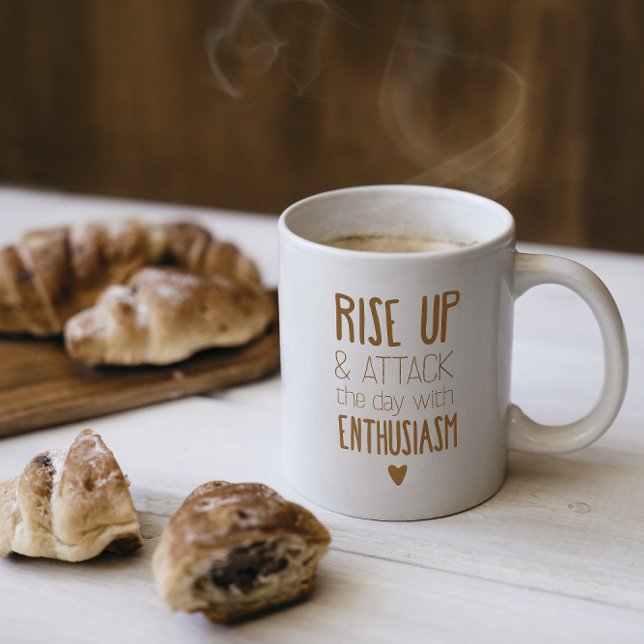 Taza De Café But First, Coffee – Bold Brown Typography Mug (Subido por el creador)