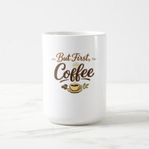 But First, Coffee – Cozy Typography Design