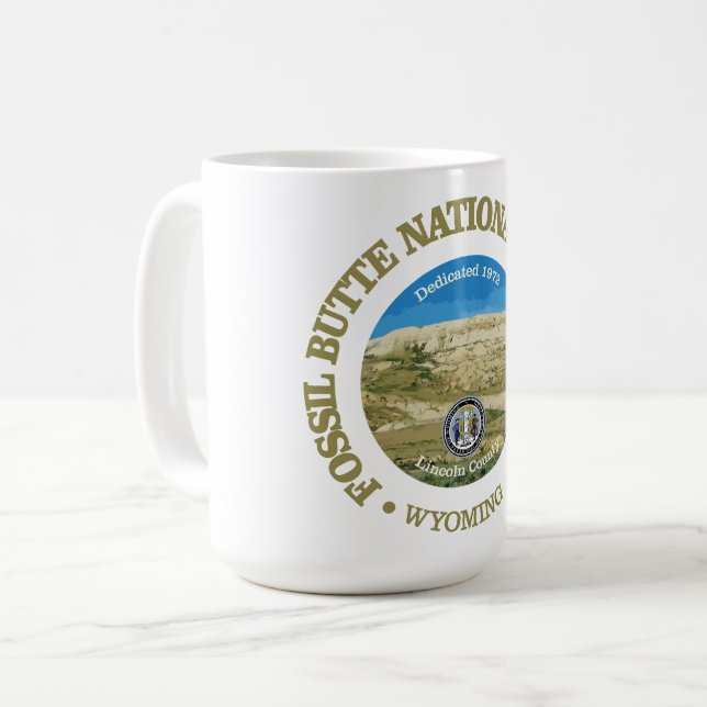 Taza De Café Butte fósil (NM) (Anverso izquierdo)