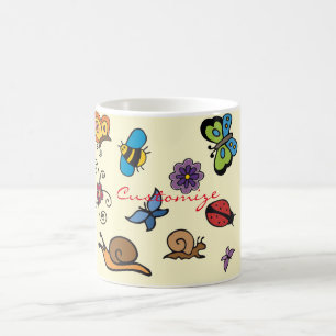 Taza De Café Butterflies acaricia insectos Thunder_Cove