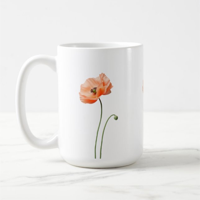Taza De Café butterfly art, fragile freedom, emotional artwork, (Izquierda)