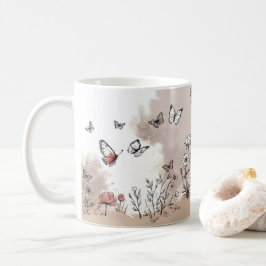 Taza de café Butterfly Bliss