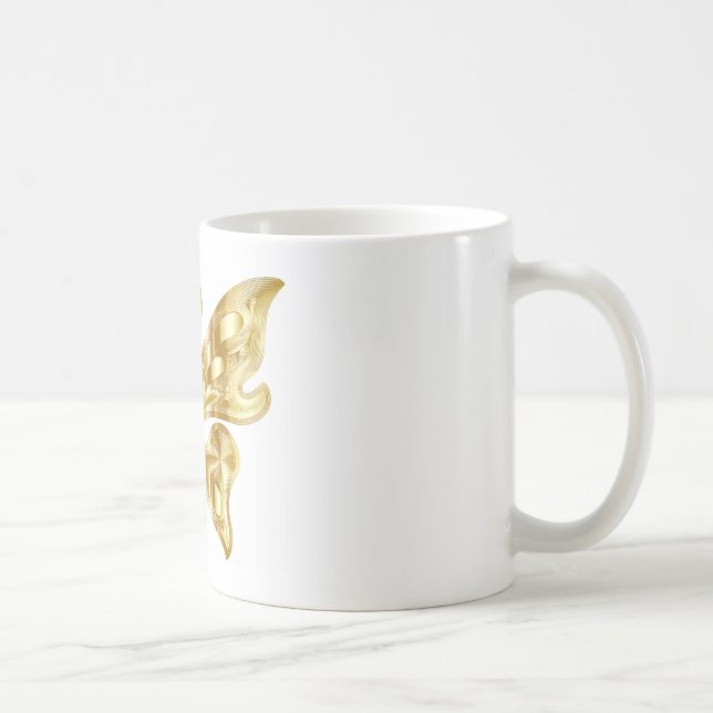 TAZA DE CAFÉ BUTTERFLY DE GOLDEN (Derecha)