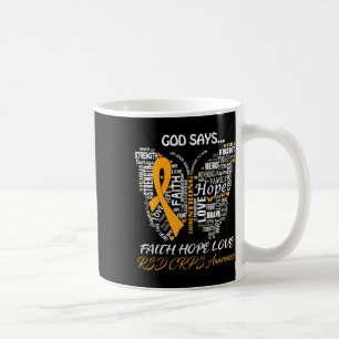Taza De Café Butterfly Faith Hope Love Rsd Crps Awareness Gifts