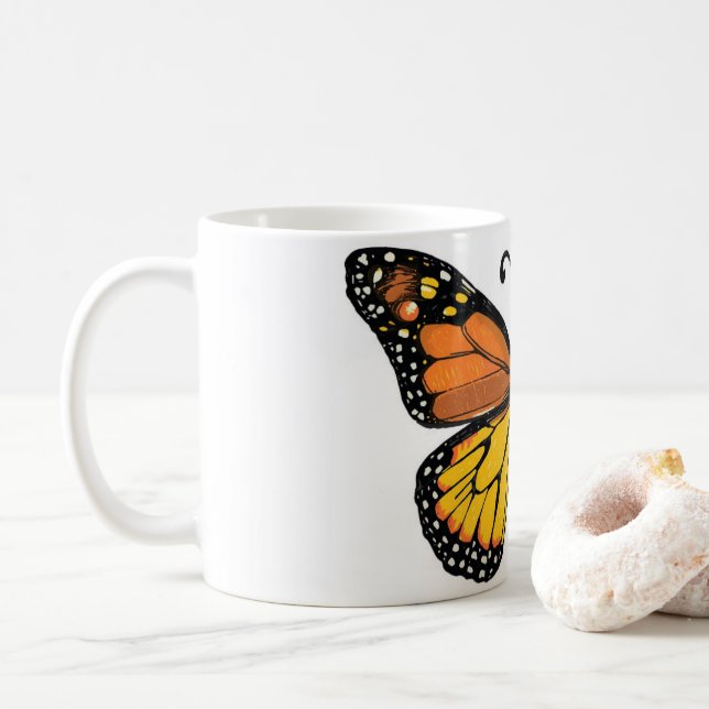 Taza De Café Butterfly Mug (Con donut)