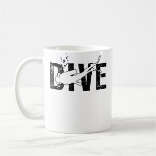 Taza De Café Buzo de buceo