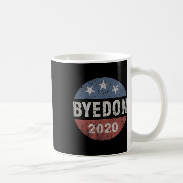 Taza De Café Bye Don 2020 Byedon Button Funny Joe Biden Anti (Derecha)