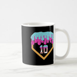 Taza De Café Bysebyll Drip 10 Year Old Helado Cumpleaños 10